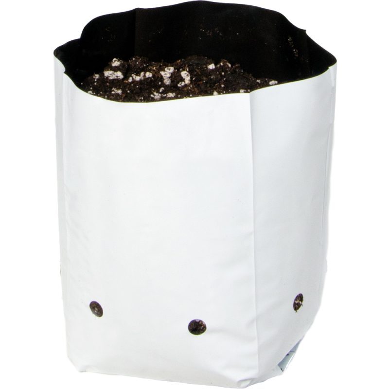 1/2 Gal White  Grow Bag