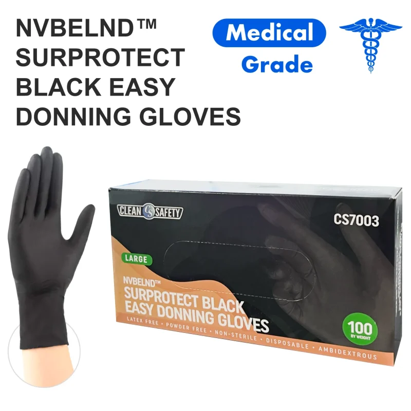 NVBLEND  Surprotect Glove  Black Clean Safety  4m Large